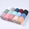 Handmade Decorative Frayed Chiffon Ribbon Fringe  Solid Rough Edge for Gift Wrapping