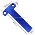 Woodworking Scribe 160mm T-type Ruler Hole Scribing Ruler Drawing Marking Gauge Crossed-out Measuring Tools Woodworking Tools