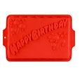 HY 13'' Happy Birthday Cake Mold Silicone Baking Molds Party Cake Bakeware for Your Birthday Dessert