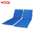 WOQI Outdoor Portable Foldable Beach Poolside Chair Beach Cushion Leisure Backrest Floor Cushion Chair