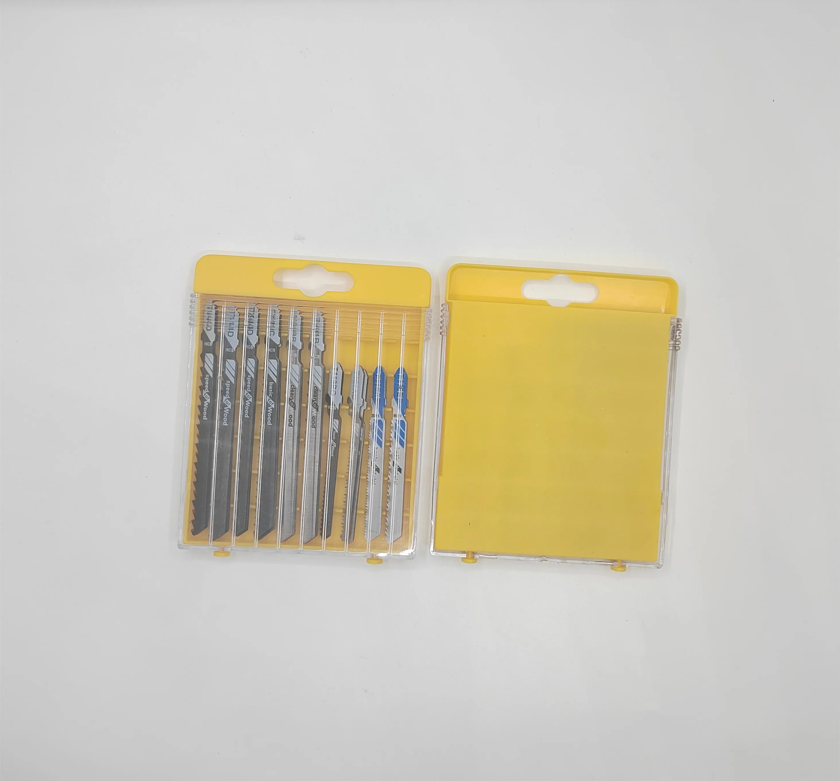 ALLUSE 20 Piece T Shank HCS/Bimetal Jig Saw Blades OEM Customizable Curve Cut for Woodworking & Metal Working