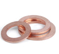 Metric Solid Copper Sealing Washer DIN 7603A Copper Washer Brass Flat Washers