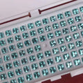 Zhanhao Jewelry Lab Grown Paraiba Excellent Cutting Loose Gemstones for DIY Jewelry Accessories Cushion Cut Heart Shape
