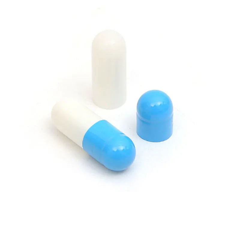Best Price Bovine Gelatin Size 00 Blue White Halal Empty Capsules