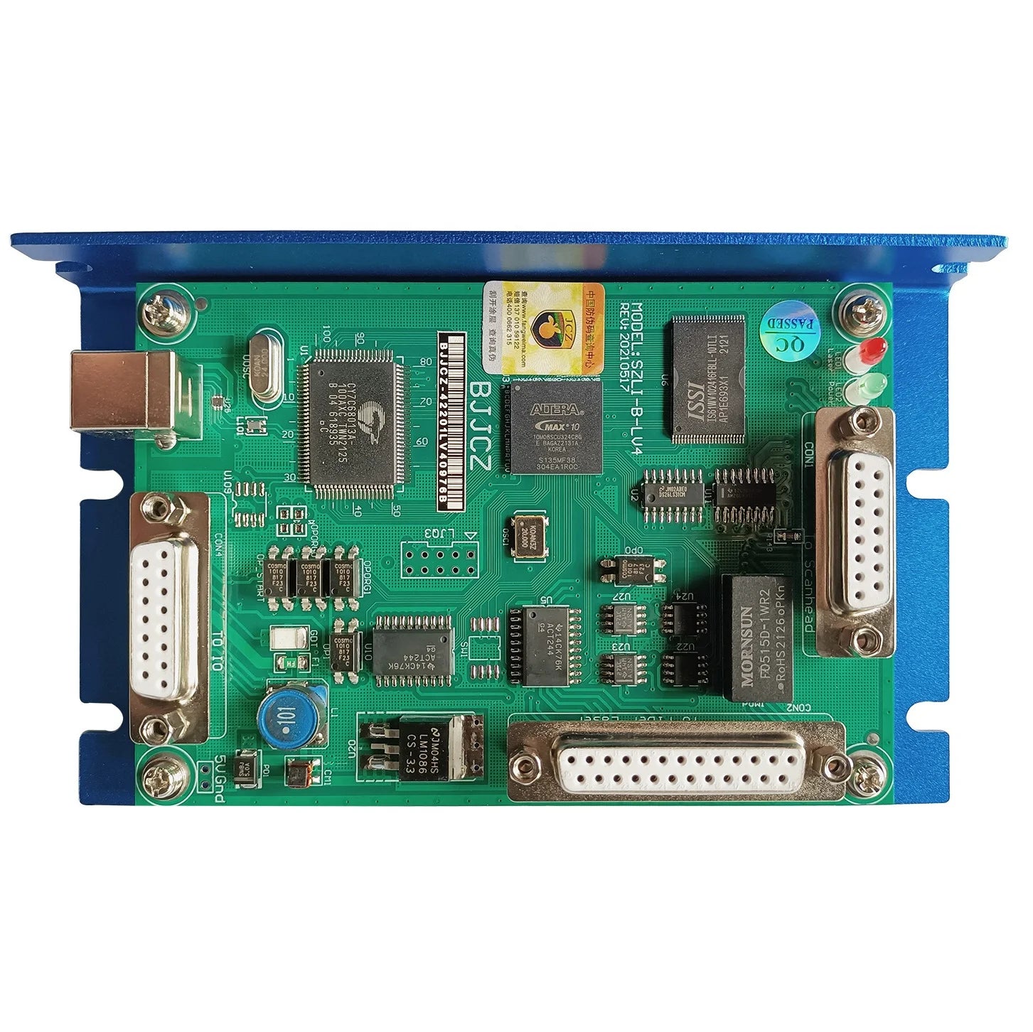 JCZ Control Card Marking Controller SZLI-B-LV4 2axis Laser Controller Without Extended Axis for UV CO2 YAG Laser Marking Machine