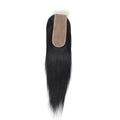 Wholesale Cuticles Aligned Remy 2*6 Silk Base Closure100% Human Hair Vendor With Bundles and Closure Silk Base