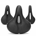 Black Soft Wide Comfortable Bicycle Saddle Simple Style Replacement Accessory for BMX MTB & Road Bicicleta Bikes