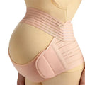 Customized Label 3 in One Set Adjustable Abdominal Binder Belt Back Support for Pregnancy