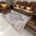 Custom Washable Velvet Best Quality 3d Printed Polyester Vintage Persian Living Room Carpet/Rug