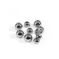 DIY New Stainless Steel Fixed Rubber Ending Spacer Beads Jewelry Finding Accessories Stopper Positioning Bead for Jewelry