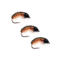 Handmade UV Green Back Nymph Scud Bug Worm Flies Barbed Hook Trout Fishing Lure Bait Printed Condition for Saltwater Fishing