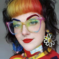 STY2067D Wholesale Sunglasses Women Irregular Colorful Fashion Cat Eye Ladies UV400 Protection Party Sun Glasses