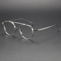 KMN9503 High Bridge Aviation Pilot Glasses Man Spectacles Glasses Retro Eyewear Ultra Light Pure Titanium for Men