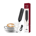 Wholesale Stocked USB Rechargeable Handheld Electric Milk Frother Eco-Friendly Powerful Cappuccino Maker Drink Mixer Novelty