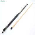 Xmlinco Durable Stainless Steel Maple Wood Sticker Billiard Pool Cue with Center Joint and Leather Grip
