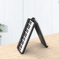 Piano PJ88C 88 Keys Foldable Electronic Organ Instruments Lith-Battery Portable Electric Musical Keyboard  Folding Digital Piano