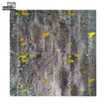 Innovative Stone Textured With Golden Spot Inkjet Printing Sticker Self Adhesive Wall Tile Metal Aluminum Peel and Stick Mosaico