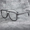 Wholesale Retro Luxury Black square Double Girder Optical Glasses Designer Anti Blue Light Women Eye Wear Frames New Season 2025