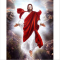 Wholesale Jesus Religion 5d Diy Diamond Art Painting Kits Full Drill Portrait Diamond Mosaic Embroidery Cross Stitch Wall Art