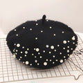 French Style Women's Beret Beanie Hats Fashion Ladies Beret Caps Outdoor Wool Feeling Beret Hat
