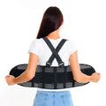 Adjustable Back Brace Upper Shoulder Back Pain Lumbar Brace Support Belt Lower Back Support Posture Corrector for Men and Women