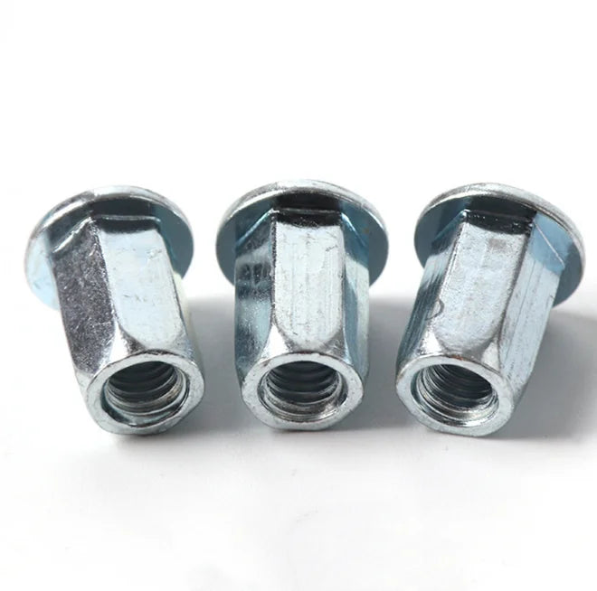 flat head full hex blind rivet nut