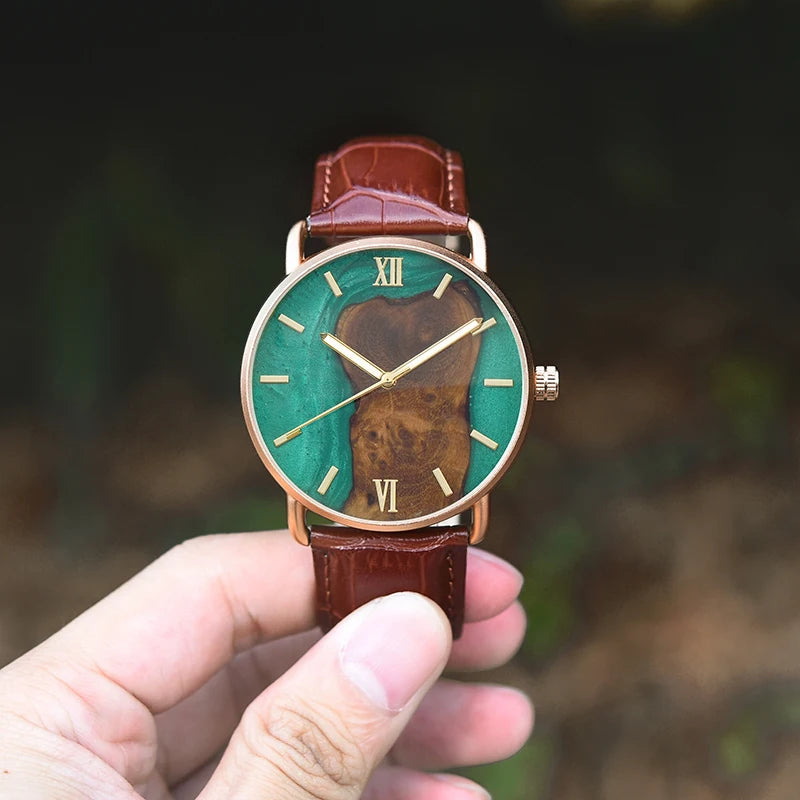 Art Design Unique Design Material Traceability Private Label Watch Minimalist Oem Wood Watch Design Your Own Watch