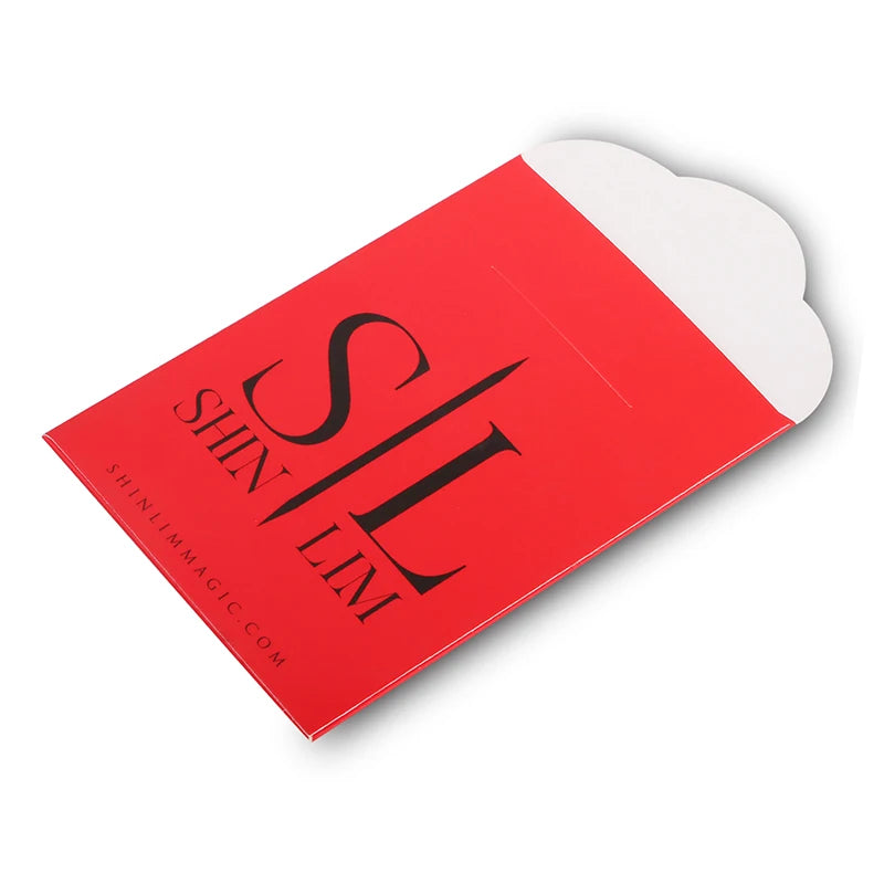 Custom Made Red Envelope logo Printing Red Pocket Lucky Cash Envelope for New Year