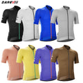 Darevie Men Sportswear 7 Colors Cooling Cycling Wear Bicycle Shirt Short Sleeves Vividness Cycling Jerseys