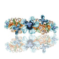Elegant Flower Accessories Para El Cabello Hairgrips 9cm Fashion Candy Color Hair Ornaments Clip Durable Alloy Pearl Hairpins
