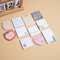 Custom square Anime Self-Adhesive Memo Pad Sticky Notes Pad Stationery Sticky Note Custom Kawaii Cute Stationery