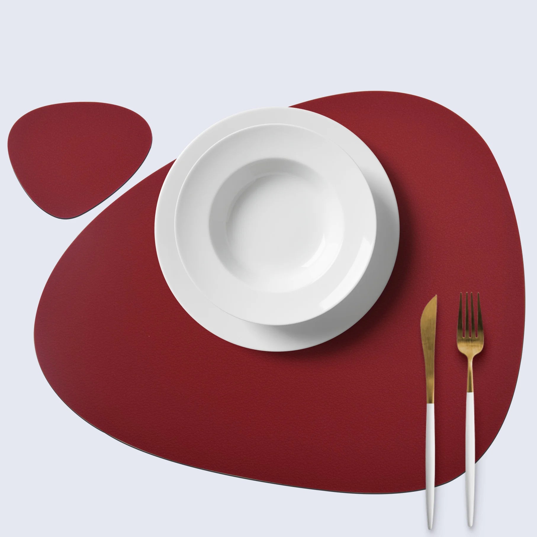 Customizable Oval Shaped Mat Silicone Placemats for Home