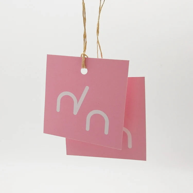Custom Logo Tag Pricetag Customized Clothing Hangtags Brand Clothing Tags