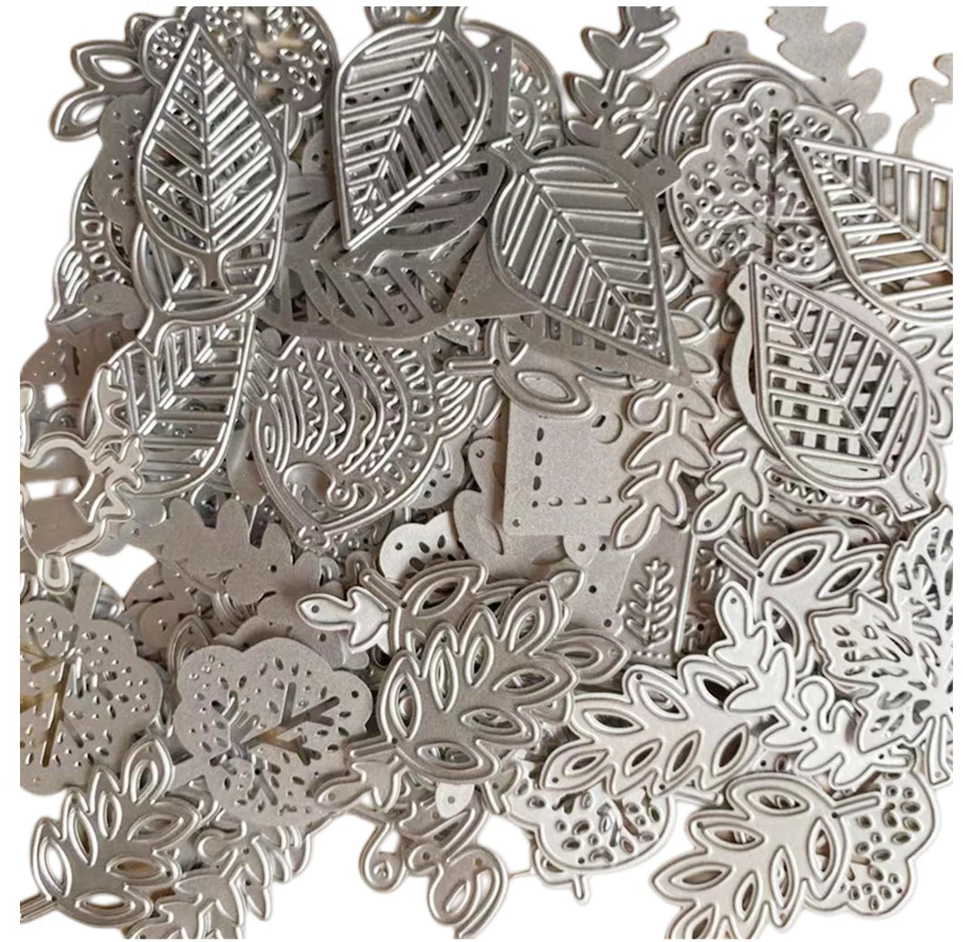 10pcs DIY Random Metal Cutting Dies for Scrapbooking Stencils DIY Crafts Paper Album Cards Making Die Cut Cuts