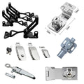 No Punching Zinc Alloy Cabinet Door Lock Surface Mounted Locks for Iron Doors China Door Locks