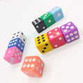 Acrylic New Material ABS 16mm Square Corner Dice Set for DND Games Wholesale Board Game Accessories