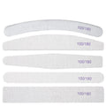 Professional Nail Supplies Half Moon Shapes Finger Polished Manicure Nail File for At-home Manicure