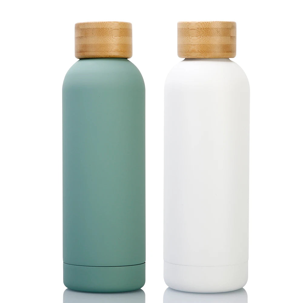 2025 New Design 17oz Water Bottle 500ml Vacuum Bottle Stainless Steel Metal Water Bottle Custom Logo Stainless Steel