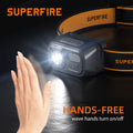 High Power Camping Running Fishing Hunting Usb Rechargeable Headlamp Waterproof Sensor Led Headlamps for Bike in Headlight