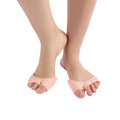 To the Feet Forefoot Cushion Silicone Gel Toe Capguard Metatarsal Foot Pad for Ballet White/Skin Color One Size Fits All