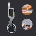 Fashion Custom Logo Multi-tool Box Bottle Opener Keychain for Men