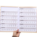 Customizable Gemstone Shape Size Card Set Sample Zircon Moissanite Diamond Size Chart Stone Size Template