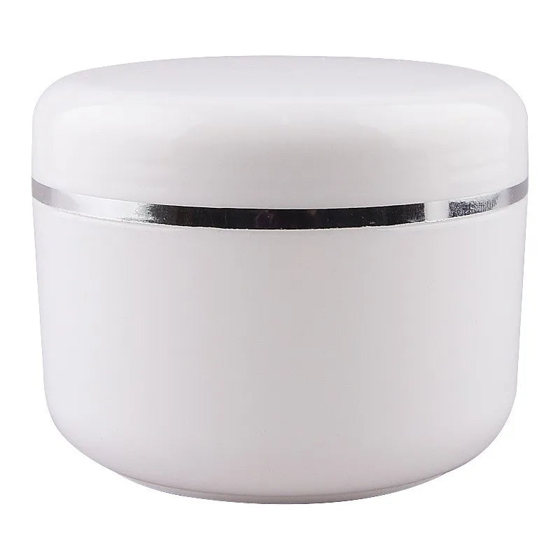 Luxury 5g 10g 15g 30g 50g 100g 150g Empty White pink Blue Cosmetic Face Body Lotion Double Wall Frosted pp Plastic Cream Jar