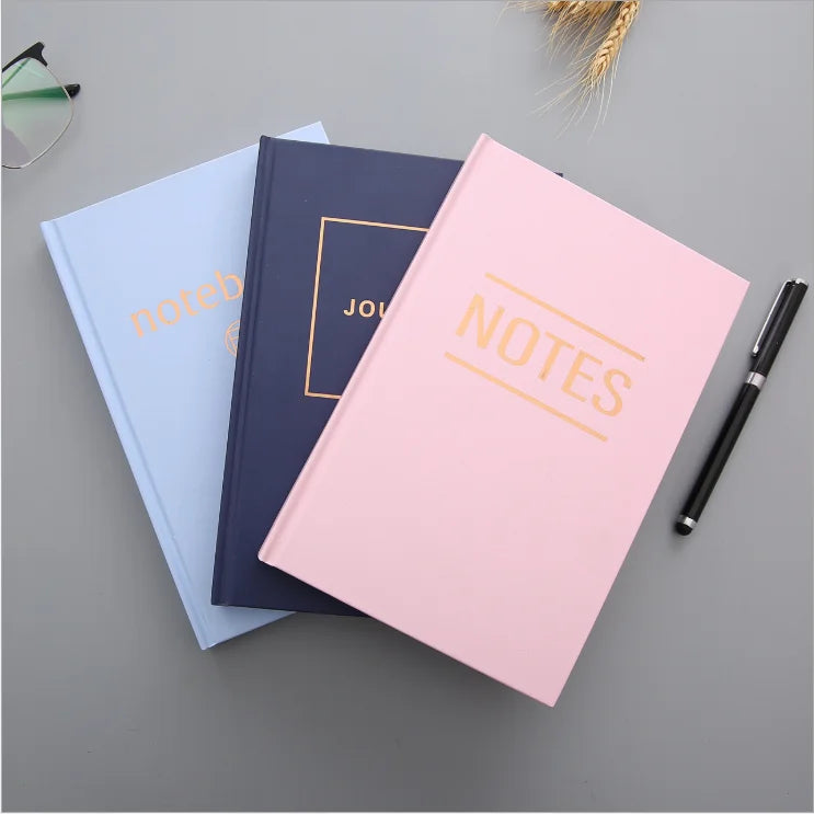 Oem Custom Gift Promotion B5 Hard Cover Lined Paper Notebook Korean Diary Wedding Planning Dotted Journal Grid Note Book
