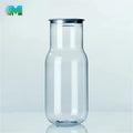 New Design Easy Seal Easy Open Lid Tanque De Plastico Plastic Jars Custom Pet Plastic Jars Sealed Lids Food Plastic Slim Bottle