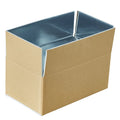 Custom Recyclable Thermal Design Carton Transportation Insulated Boxes for Frozen Takeaway Food Durable Insulated Restaurant