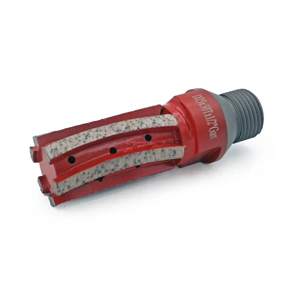 Whole D25 X 40T X 1/5"G Seg CNC Tool Automated Machine Granite diamond Finger Bits for Granite Marble Engineered Stone