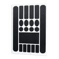 10pcs Mountain Bike Frame Protective Film Scratch-Resistant Bicycle Fork Chain Stay Protector Decal Sticker Guard