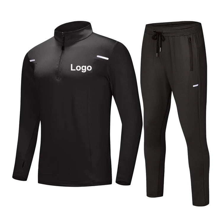 Wholesale Football Training Suit Long Sleeve Soccer Tracksuit Top Quality Sportswear Soccer Jacket Custom Football Tracksuits