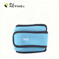 Hot Selling Load-bearing Equipment Sandbags Adjustable Neoprene Sandbag Ankle Wrist Weight Custom Bangles Ankle Weights 1kg